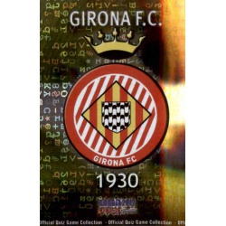 Escudo Brillo Letras Girona 922 Las Fichas de la Liga 2012 Platinum Official Quiz Game Collection