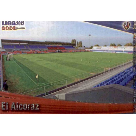 El Alcoraz Brillo Letras Huesca 986 Las Fichas de la Liga 2012 Platinum Official Quiz Game Collection