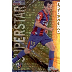 Camacho Superstar Brightness Letters Huesca 1005 Las Fichas de la Liga 2012 Platinum Official Quiz Game Collection