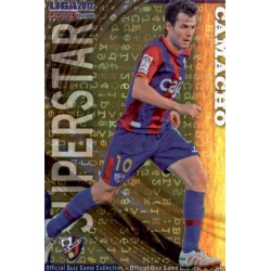 Camacho Superstar Brillo Letras Huesca 1005 Las Fichas de la Liga 2012 Platinum Official Quiz Game Collection