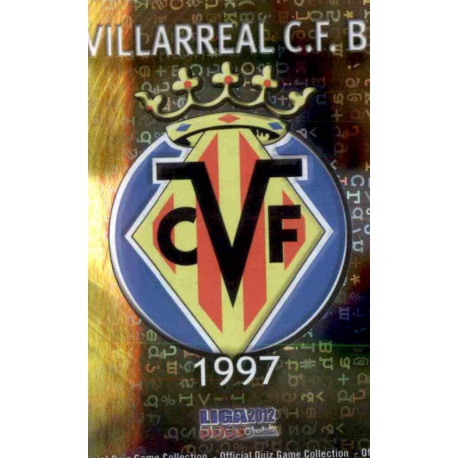 Escudo Brillo Letras Villarreal B 1048 Las Fichas de la Liga 2012 Platinum Official Quiz Game Collection