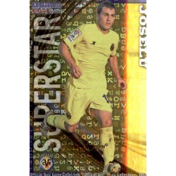 Joselu Superstar Brightness Letters Villarreal B 1067 Las Fichas de la Liga 2012 Platinum Official Quiz Game Collection
