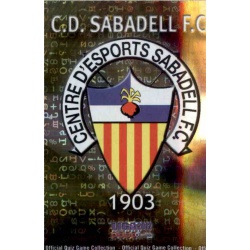 Emblem Brightness Letters Sabadell 1090 Las Fichas de la Liga 2012 Platinum Official Quiz Game Collection