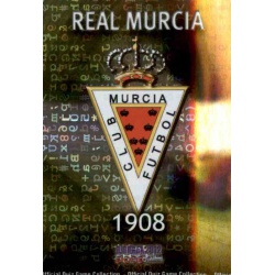 Escudo Brillo Letras Real Murcia 1111 Las Fichas de la Liga 2012 Platinum Official Quiz Game Collection