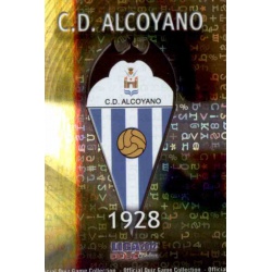 Escudo Brillo Letras Alcoyano 1132 Las Fichas de la Liga 2012 Platinum Official Quiz Game Collection