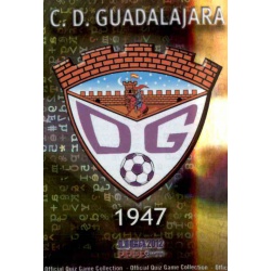Escudo Brillo Letras Guadalajara 1153 Las Fichas de la Liga 2012 Platinum Official Quiz Game Collection