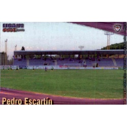 Estadio Pedro Escartin Brillo Letras Guadalajara 1154 Las Fichas de la Liga 2012 Platinum Official Quiz Game Collection