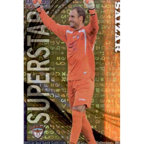 Saizar Superstar Brillo Letras Guadalajara 1172 Las Fichas de la Liga 2012 Platinum Official Quiz Game Collection
