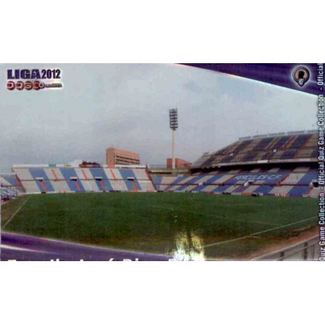 José Rico Pérez Brillo Rayas Horizontales Hércules 734 Las Fichas de la Liga 2012 Platinum Official Quiz Game Collection