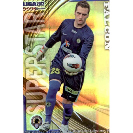 Falcón Superstar Brillo Rayas Horizontales Hércules 752 Las Fichas de la Liga 2012 Platinum Official Quiz Game Collection