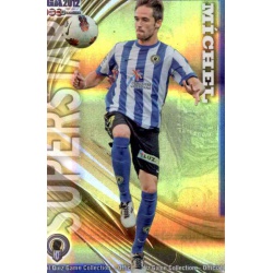 Míchel Superstar Brightness Horizontal Stripes Hércules 753 Las Fichas de la Liga 2012 Platinum Official Quiz Game Collection