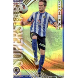 Míchel Superstar Brillo Rayas Horizontales Hércules 753 Las Fichas de la Liga 2012 Platinum Official Quiz Game Collection