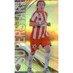 Bernardello Superstar Brillo Rayas Horizontales Almeria 774 Las Fichas de la Liga 2012 Platinum Official Quiz Game Collection
