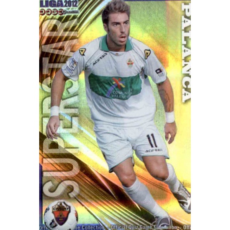 Palanca Superstar Brillo Rayas Horizontales Elche 815 Las Fichas de la Liga 2012 Platinum Official Quiz Game Collection