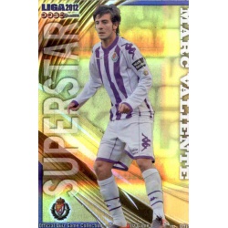 Marc Valiente Superstar Brillo Rayas Horizontales Valladolid 857 Las Fichas de la Liga 2012 Platinum Official Quiz Game Collecti