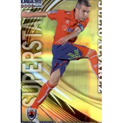 Julio Álvarez Superstar Brillo Rayas Horizontales Numancia 921 Las Fichas de la Liga 2012 Platinum Official Quiz Game Collection