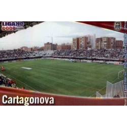 Cartagonova Brillo Rayas Horizontales Cartagena 965 Las Fichas de la Liga 2012 Platinum Official Quiz Game Collection