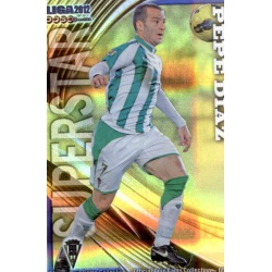 Pepe Diaz Superstar Brillo Rayas Horizontales Córdoba 1046 Las Fichas de la Liga 2012 Platinum Official Quiz Game Collection