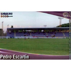 Estadio Pedro Escartin Brillo Rayas Horizontales Guadalajara 1154 Las Fichas de la Liga 2012 Platinum Official Quiz Game Collect
