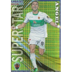 Ángel Superstar Brillo Cuadros Elche 816 Las Fichas de la Liga 2012 Platinum Official Quiz Game Collection