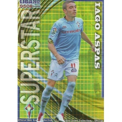 Iago Aspas Superstar Brillo Cuadros Celta 836 Las Fichas de la Liga 2012 Platinum Official Quiz Game Collection