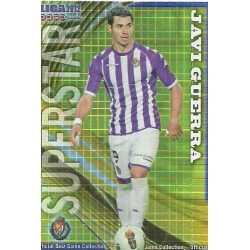 Javi Guerra Superstar Brightness Squares Valladolid 858 Las Fichas de la Liga 2012 Platinum Official Quiz Game Collection