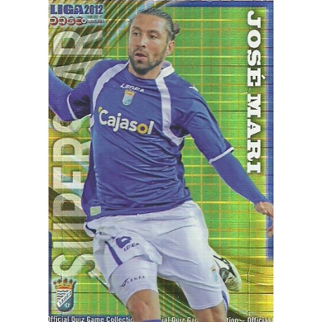 Jose Mari Superstar Brillo Cuadros Xerez 878 Las Fichas de la Liga 2012 Platinum Official Quiz Game Collection