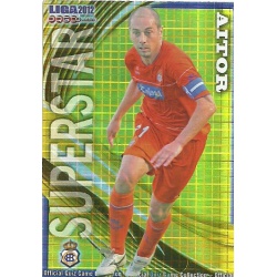 Aitor Superstar Brillo Cuadros Recreativo 963 Las Fichas de la Liga 2012 Platinum Official Quiz Game Collection