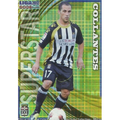 Collantes Superstar Brillo Cuadros Cartagena 983 Las Fichas de la Liga 2012 Platinum Official Quiz Game Collection