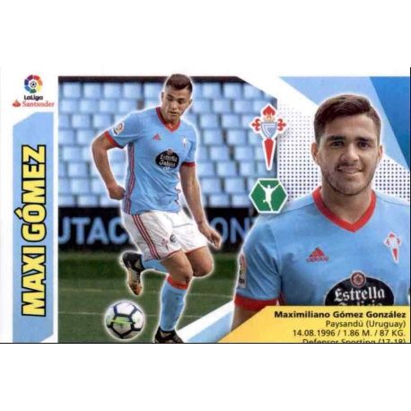Maxi Gómez Celta 15 Ediciones Este 2017-18