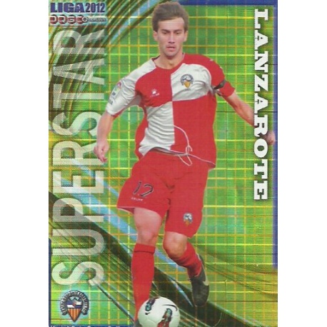 Lanzarote Superstar Brightness Squares Sabadell 1109 Las Fichas de la Liga 2012 Platinum Official Quiz Game Collection