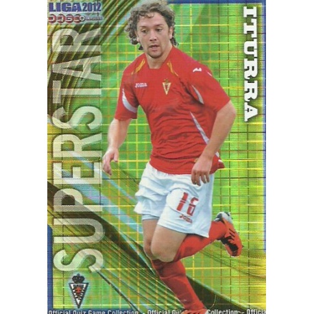 Iturra Superstar Brillo Cuadros Real Murcia 1130 Las Fichas de la Liga 2012 Platinum Official Quiz Game Collection