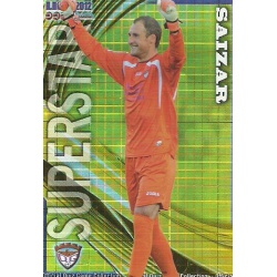 Saizar Superstar Brightness Squares Guadalajara 1172 Las Fichas de la Liga 2012 Platinum Official Quiz Game Collection