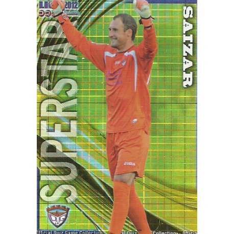 Saizar Superstar Brillo Cuadros Guadalajara 1172 Las Fichas de la Liga 2012 Platinum Official Quiz Game Collection
