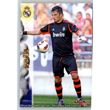 Adán Real Madrid 5 Las Fichas de la Liga 2013 Official Quiz Game Collection