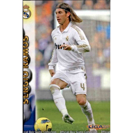 Sergio Ramos Real Madrid 7 Las Fichas de la Liga 2013 Official Quiz Game Collection