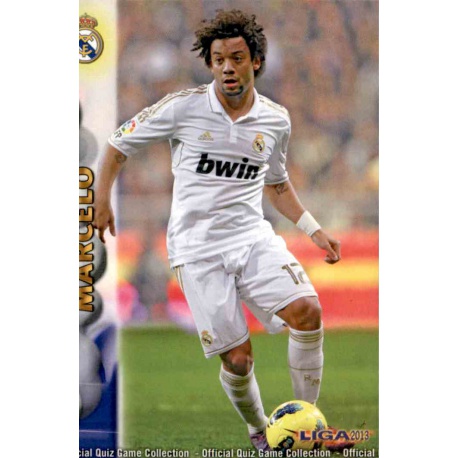 Marcelo Real Madrid 10 Las Fichas de la Liga 2013 Official Quiz Game Collection