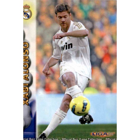 Xabi Alonso Real Madrid 12 Las Fichas de la Liga 2013 Official Quiz Game Collection