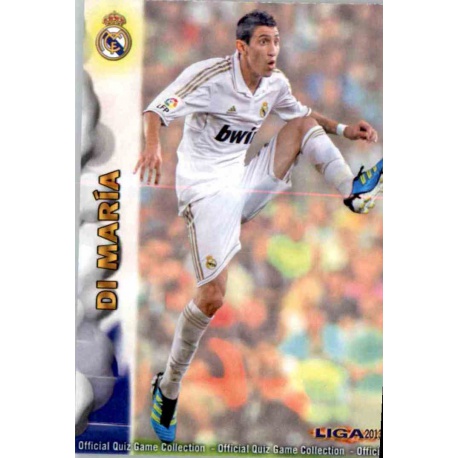 Di María Real Madrid 18 Las Fichas de la Liga 2013 Official Quiz Game Collection