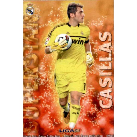 Casillas Superstar Real Madrid 23 Las Fichas de la Liga 2013 Official Quiz Game Collection