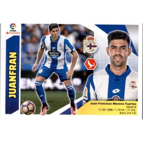 Juanfran Deportivo 3 Ediciones Este 2017-18