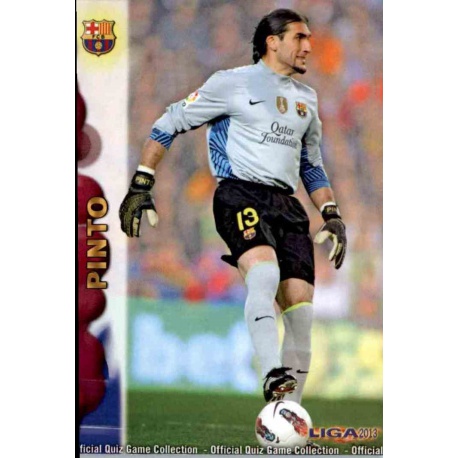 Pinto Barcelona 32 Las Fichas de la Liga 2013 Official Quiz Game Collection