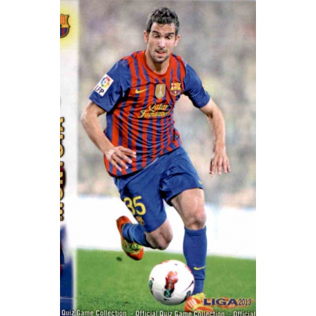 Montoya Barcelona 40 Las Fichas de la Liga 2013 Official Quiz Game Collection