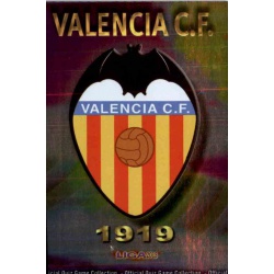 Escudo Valencia 55 Las Fichas de la Liga 2013 Official Quiz Game Collection