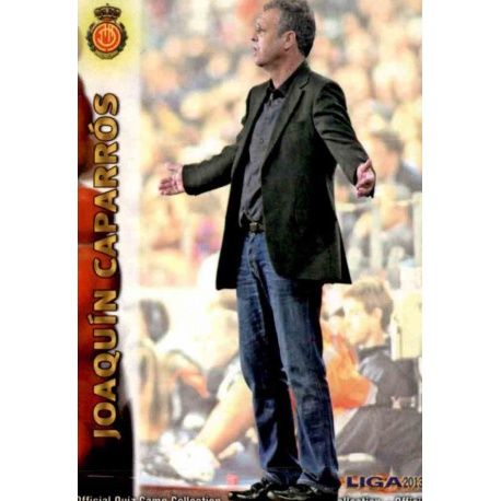 Joaquín Caparros Mallorca 192 Las Fichas de la Liga 2013 Official Quiz Game Collection