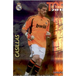 Casillas Top Morado Real Madrid 541 Las Fichas de la Liga 2013 Official Quiz Game Collection