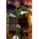 Víctor Valdés Top Morado Barcelona 542 Las Fichas de la Liga 2013 Official Quiz Game Collection