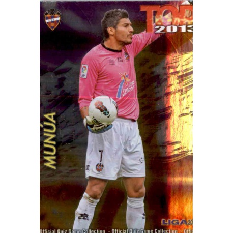 Munúa Top Morado Levante 544 Las Fichas de la Liga 2013 Official Quiz Game Collection