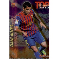 Dani Alves Top Morado Barcelona 551 Las Fichas de la Liga 2013 Official Quiz Game Collection