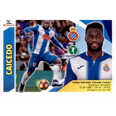 Caicedo Espanyol 15A Ediciones Este 2017-18